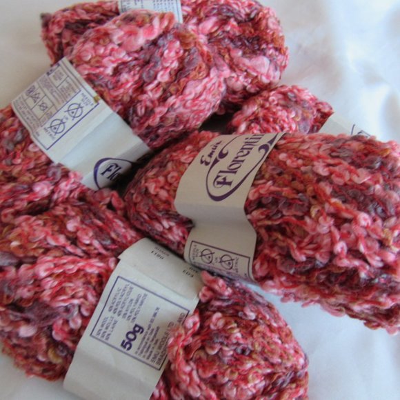 Lot of 5sks Emu Florentine Yarn, Wool Blend, made in Italy - Picture 3 of 3